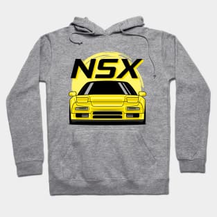 Yellow NSX MK1 Front JDM Hoodie